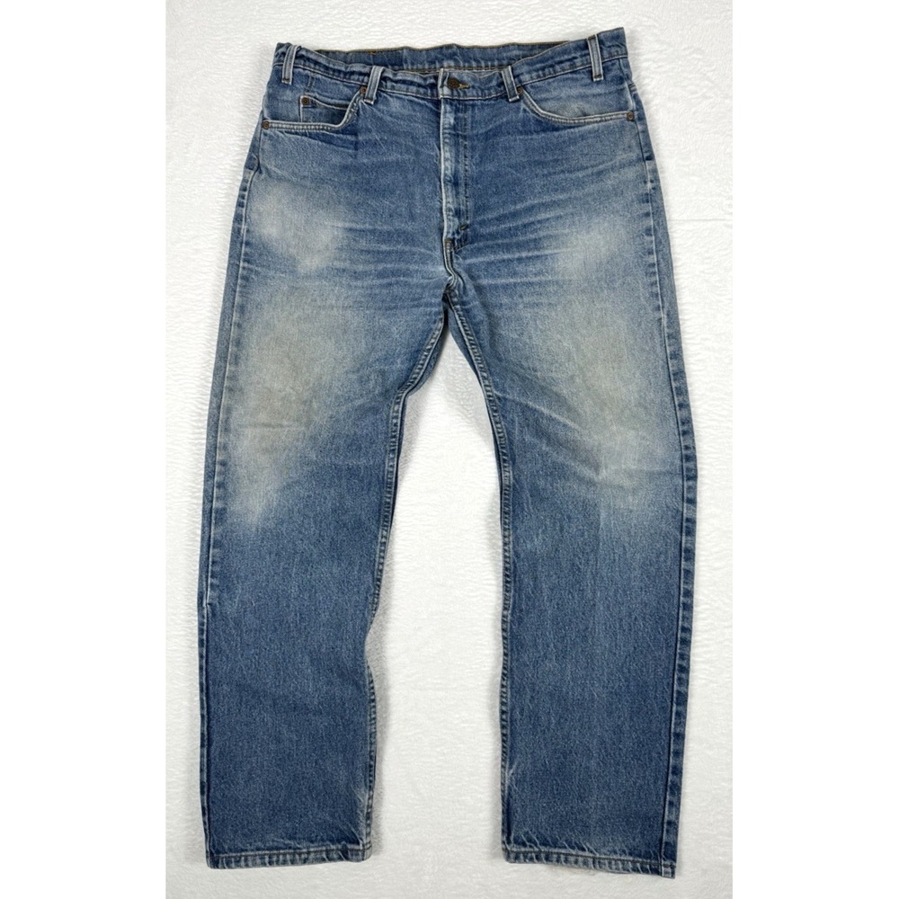 VTG 1994 Levi's 505 Orange Tab Jeans Made In USA Mens 40x30 (38x30) Straight Leg